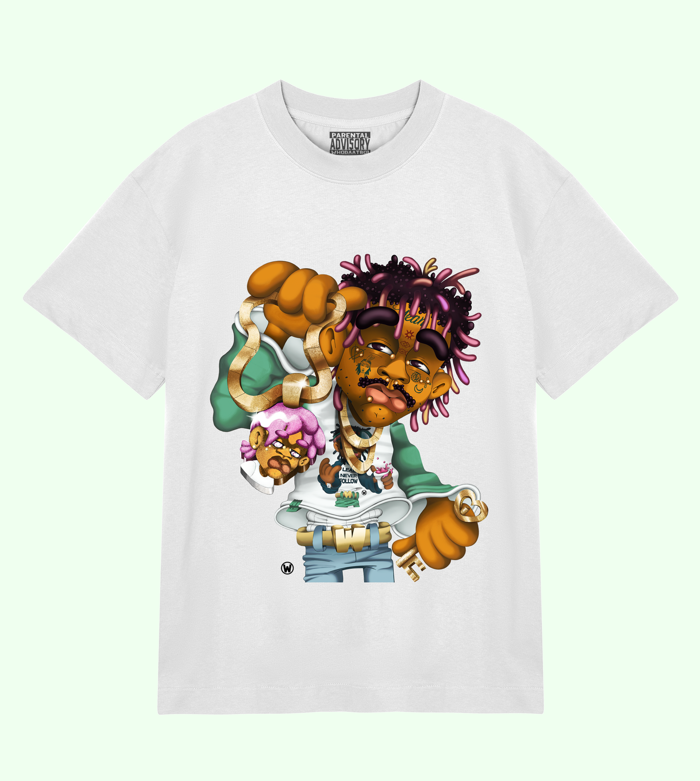 "UZI" premium boxy t-shirt